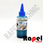 جوهر آبی (100cc) اچ پی اسکای | مناسب اچ پی (آسان بازشو) (CYAN)